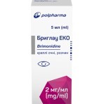 Бриглау Эко 2 мг/мл капли глазные флакон, 5 мл: цены и характеристики