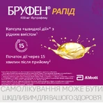 Бруфен Рапид капс. мягкие 400 мг блистер №10: цены и характеристики
