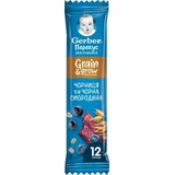 Фруктово-злаковый батончик Gerber с черникой и черной смородиной для детей с 12 месяцев 25 г