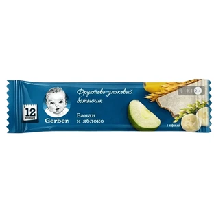 Батончик Gerber Фруктово-злаковий 25 г