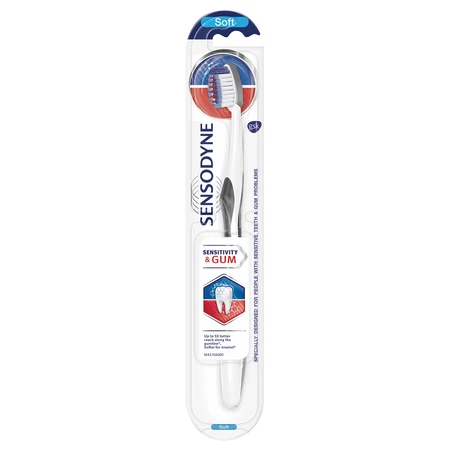 Зубная щетка Sensodyne Чувствительность зубов и защита десен: цены и характеристики