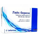 Лайс береза табл. сублінгв. блістер, 300 АЕ №10 + 1000 АЕ №30 №40