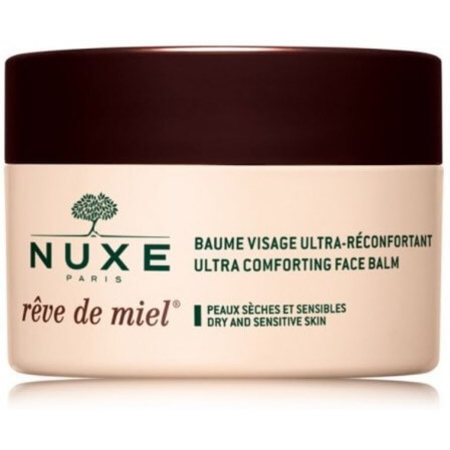 Бальзам Nuxe Reve de Miel Ultra Comforting Face Balm для сухої шкіри обличчя, 50 мл: ціни та характеристики