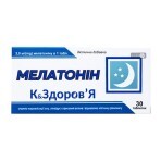 Мелатонін К енд Здоров'я таблетки 200 мг №30: ціни та характеристики
