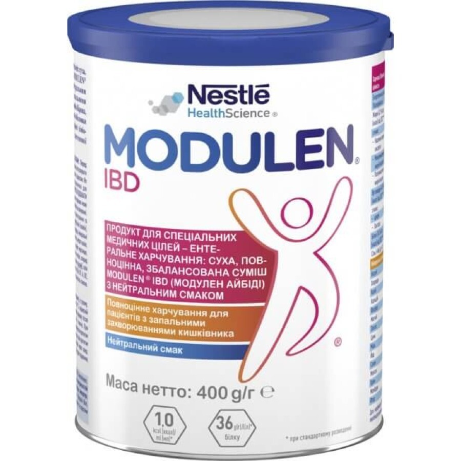 Смесь лечебная Nestle Modulen IBD 400 г : цены и характеристики