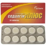 Седалгин плюс табл. блистер №10: цены и характеристики