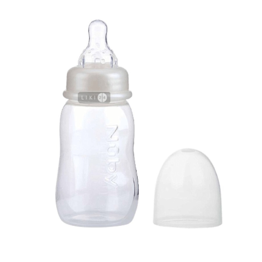 Пляшка антиколикова Nuby зі стандартним горлом 150 мл 1008: ціни та характеристики