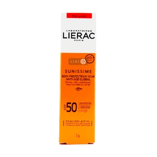 Засіб для контуру очей Lierac Sunissime для захисту від сонця SPF 50 3 г