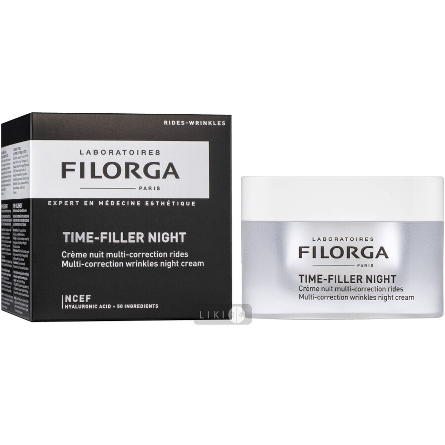 Крме для обличчя Filorga Тайм-філлер Нічний 50 мл: ціни та характеристики