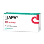 Тіара таблетки, в/плів. обол. по 160 мг №28 (14х2): ціни та характеристики