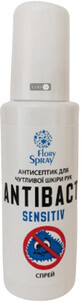Антисептик Flory Spray для чутливої шкіри рук Antibact sensitive, 45 мл
