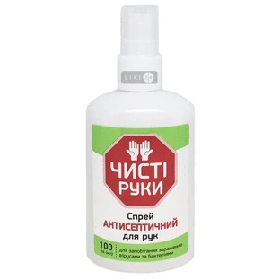Спрей Чисті руки 100 мл