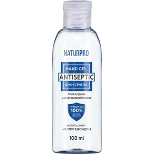 Антисептический гель для рук Naturpro Ионы серебра 100 мл