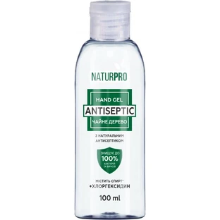 Гель для рук антисептичний Naturpro Чайне дерево 100 мл