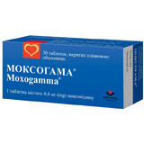 Моксогамма табл. п/плен. оболочкой 0,4 мг №30
