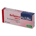 Ко-Пренеса табл. 4 мг + 1,25 мг блістер №30