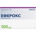 Еферокс таблетки по 100 мкг №100 (25х4): ціни та характеристики