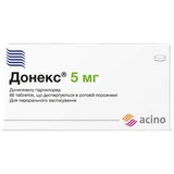 Донекс табл., дисперг. в рот. полости 5 мг блистер №60