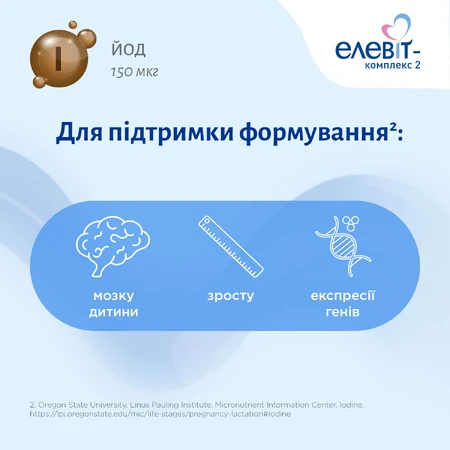 Элевит-комплекс 2 капсулы, №30: цены и характеристики