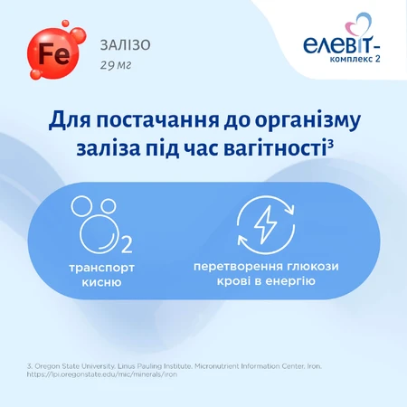 Элевит-комплекс 2 капсулы, №30: цены и характеристики