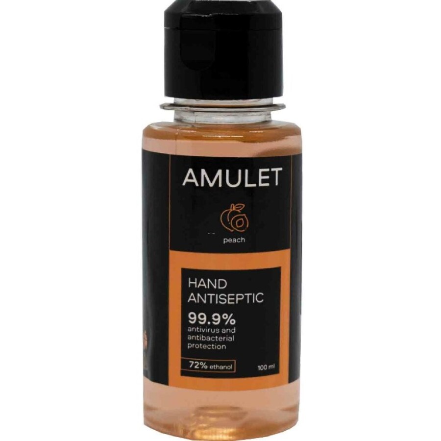 Антисептик для рук Amulet Peach, 100 мл: ціни та характеристики