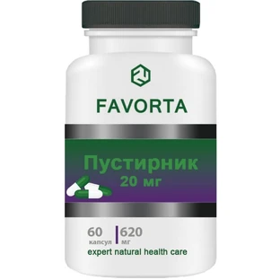 Пустырник Favorta 620 мг капсулы, №60