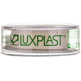 Лейкопластир Luxplast 5 м х 1,25 см, на тканій основі