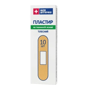 Лейкопластир Моя Аптечка 19 мм х 72 мм, на тканій основі №10