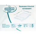 Пелюшки гігієнічні вбираючі Angelmed (АнгелМед) light розмір 60см x 60см 5 шт