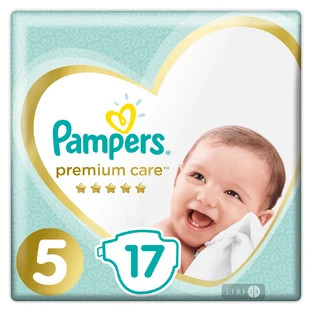 Підгузки Pampers Premium Care 5 Junior 11-16 кг 17 шт