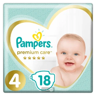 Подгузники Pampers Premium Care 4 Maxi 9-14 кг 18 шт