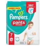 Подгузники-трусики Pampers Pants Размер 7, 17+ кг, 40 шт: цены и характеристики