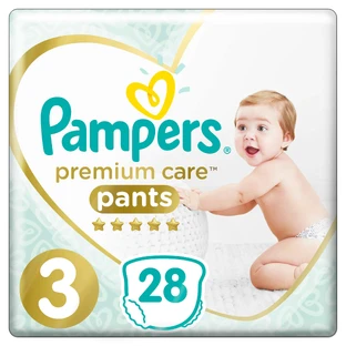 Подгузники-трусики Pampers Premium Care Pants 3 6-11 кг 28 шт