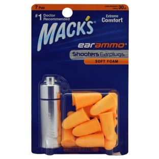 Беруші MACK`S Ear Ammo №4794, пінопропіленові, з контенейнером, 7 пар