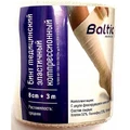 Бинт медичний Lauma Baltic модель 3 еластичний компресійний, 8 см х 3 м