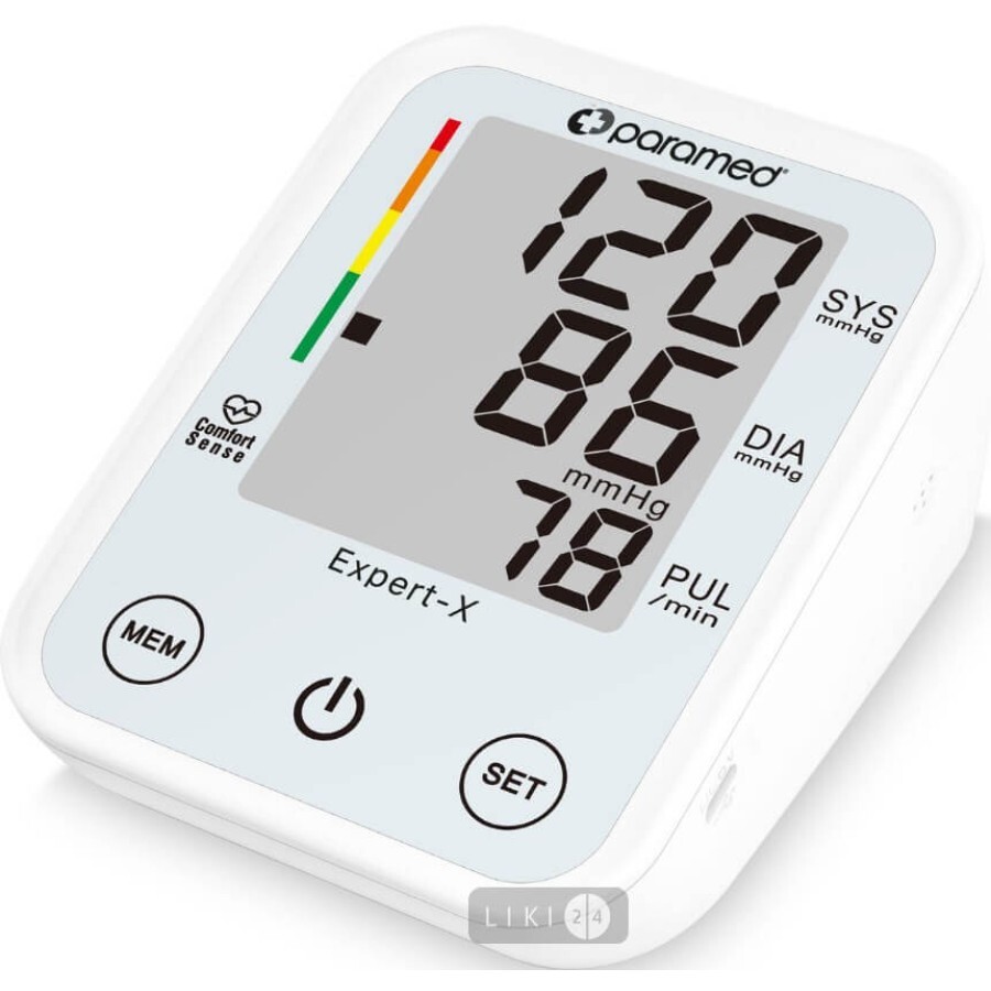 Измеритель артериального давления автоматический электронный Paramed Expert-X: цены и характеристики