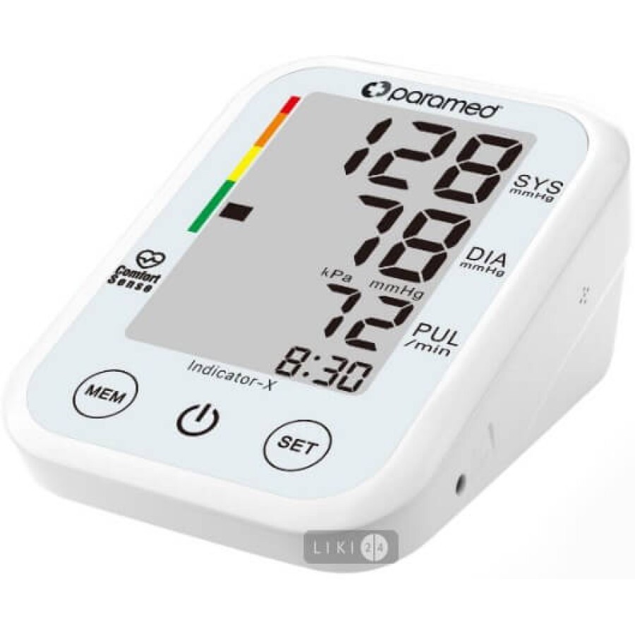 Измеритель артериального давления автоматический электронный Paramed Indicator-X: цены и характеристики