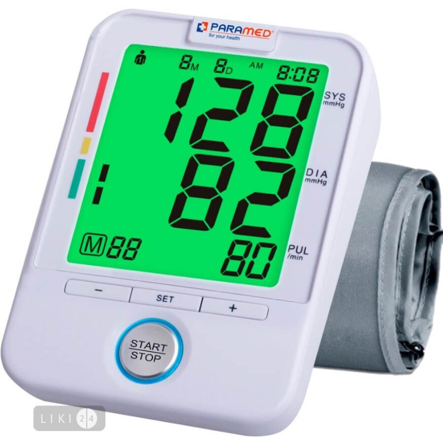 Вимірювач артеріального тиску автоматичний електронний Paramed Indicator-X: ціни та характеристики