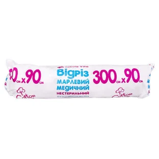 Відріз марлевий медичний нестерильний 300 см х 90 см рулон, "Tabula Vita", тип 17