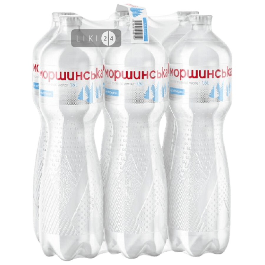 Упаковка минеральной воды Моршинская столовой негазированной 1.5 л х 6 бутылок: цены и характеристики