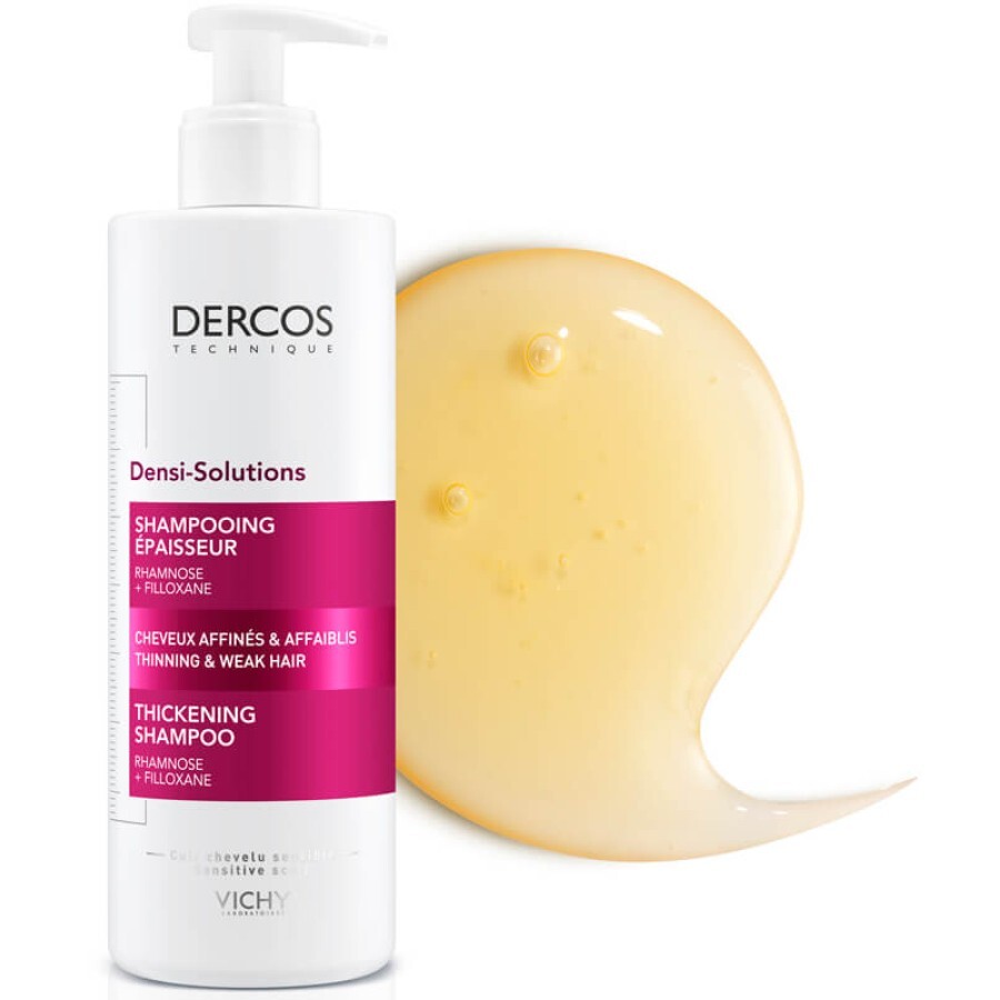 Шампунь Vichy Dercos Densi-Solutions для восстановления густоты и объема тонких ослабленных волос, 400 мл: цены и характеристики