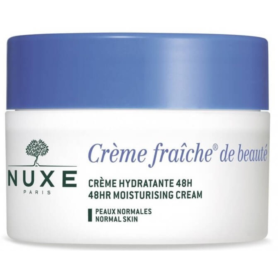 Крем для лица Nuxe Creme Fraiche de Beaute Hydratante 48H, увлажняющий 48 часов, 50 мл : цены и характеристики