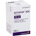 Беталок Зок табл. п/пл. об.,с замед. высв. 50 мг фл. №30