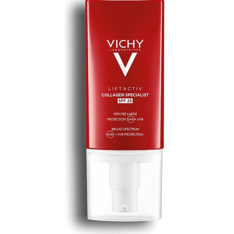 Крем для обличчя Vichy Liftactiv Collagen Specialist SPF25 Антивіковий для корекції зморшок, 50 мл: ціни та характеристики