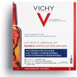 Нічний концентрат Vichy Liftactiv Specialist Гліко-С з ефектом пілінгу в ампулах для догляду за шкірою, 10х2 мл