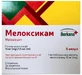 Мелоксикам-Беркана р-р д/ин. 10 мг/мл амп. 1,5 мл, блистер в пачке, 5 шт.