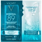 Тканинна маска Vichy Mineral 89 Укріплююча для відновлення шкіри обличчя, 29 мл: ціни та характеристики