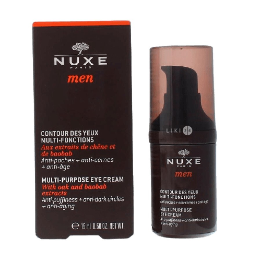 Засіб для шкіри навколо очей Nuxe Мен 15 мл: ціни та характеристики