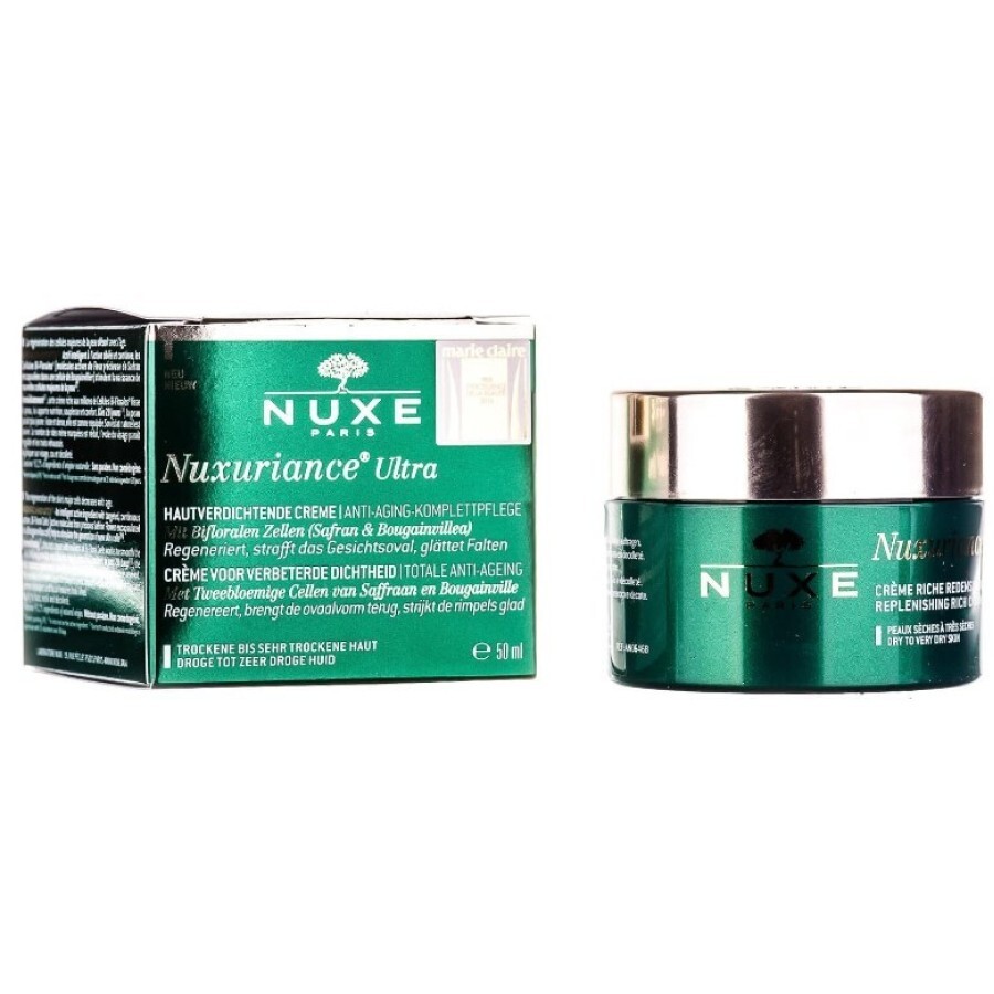 Крем Nuxe Nuxuriance Ultra насыщенный для лица, для сухой и очень сухой кожи, 50 мл: цены и характеристики