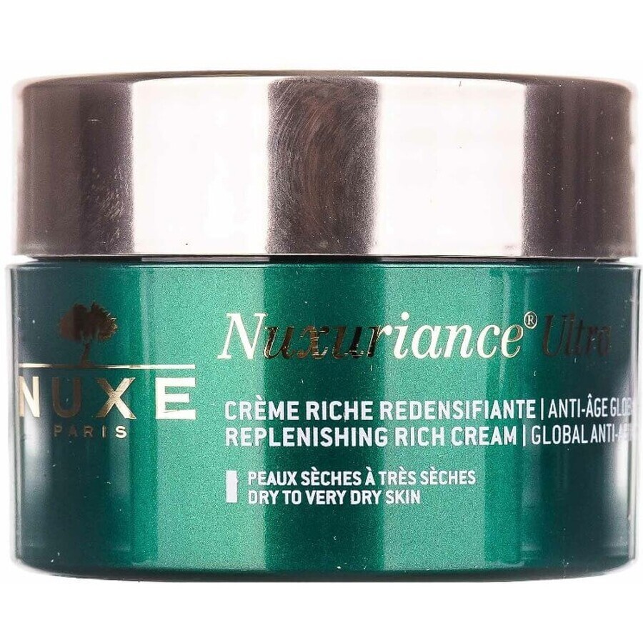 Крем Nuxe Nuxuriance Ultra насичений для обличчя, для сухої та дуже сухої шкіри, 50 мл: ціни та характеристики